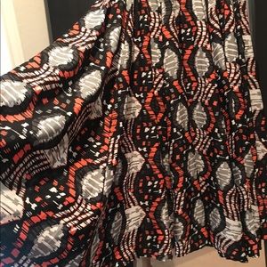 Floor length maxi skirt
